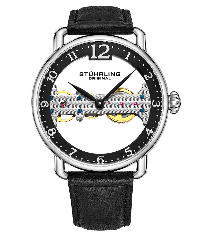 Black Dial / Silver Case / Black Band
