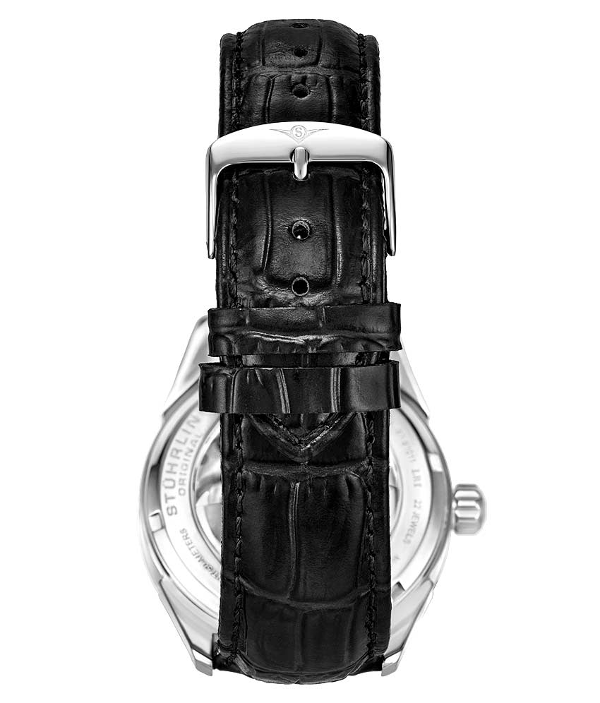 Silver Dial / Silver Case / Black Band