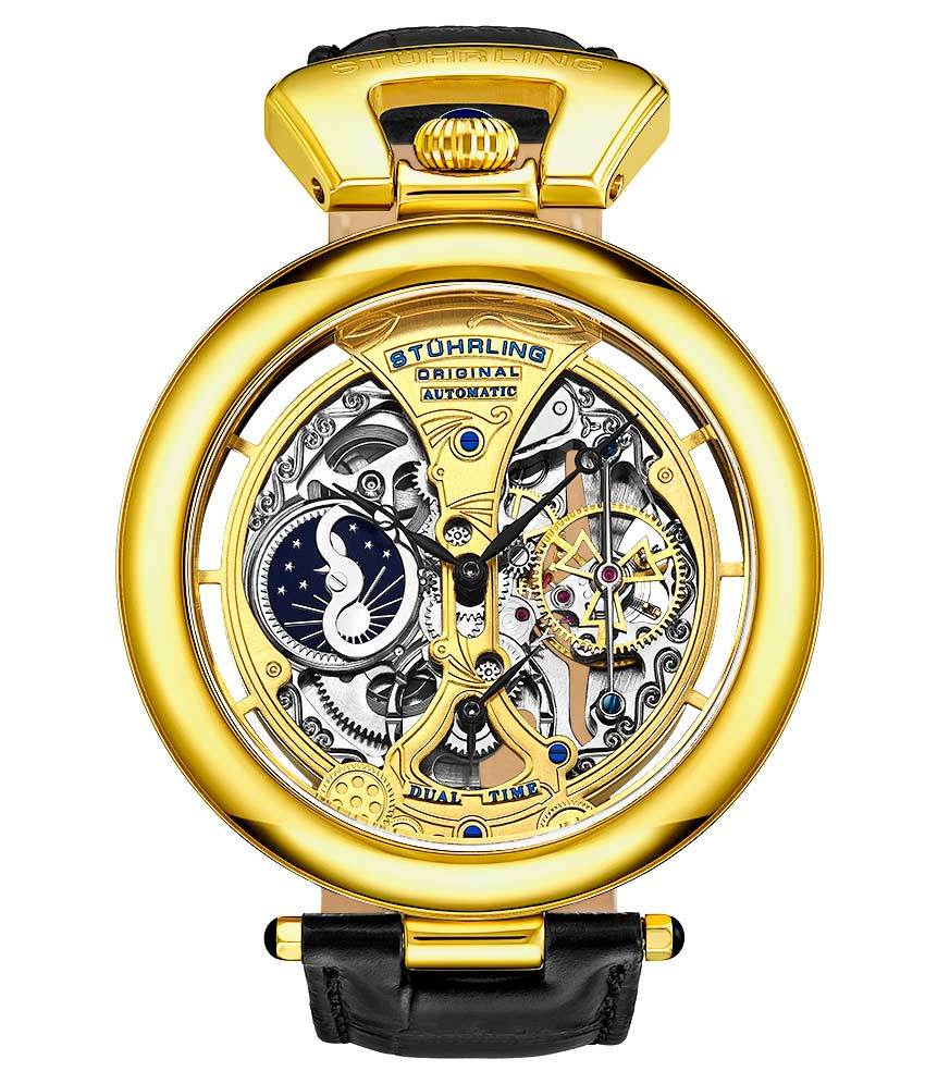 Gold Dial / Gold Case / Black Band
