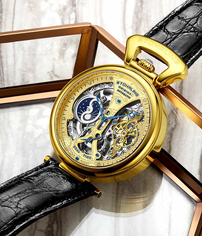 Gold Dial / Gold Case / Black Band