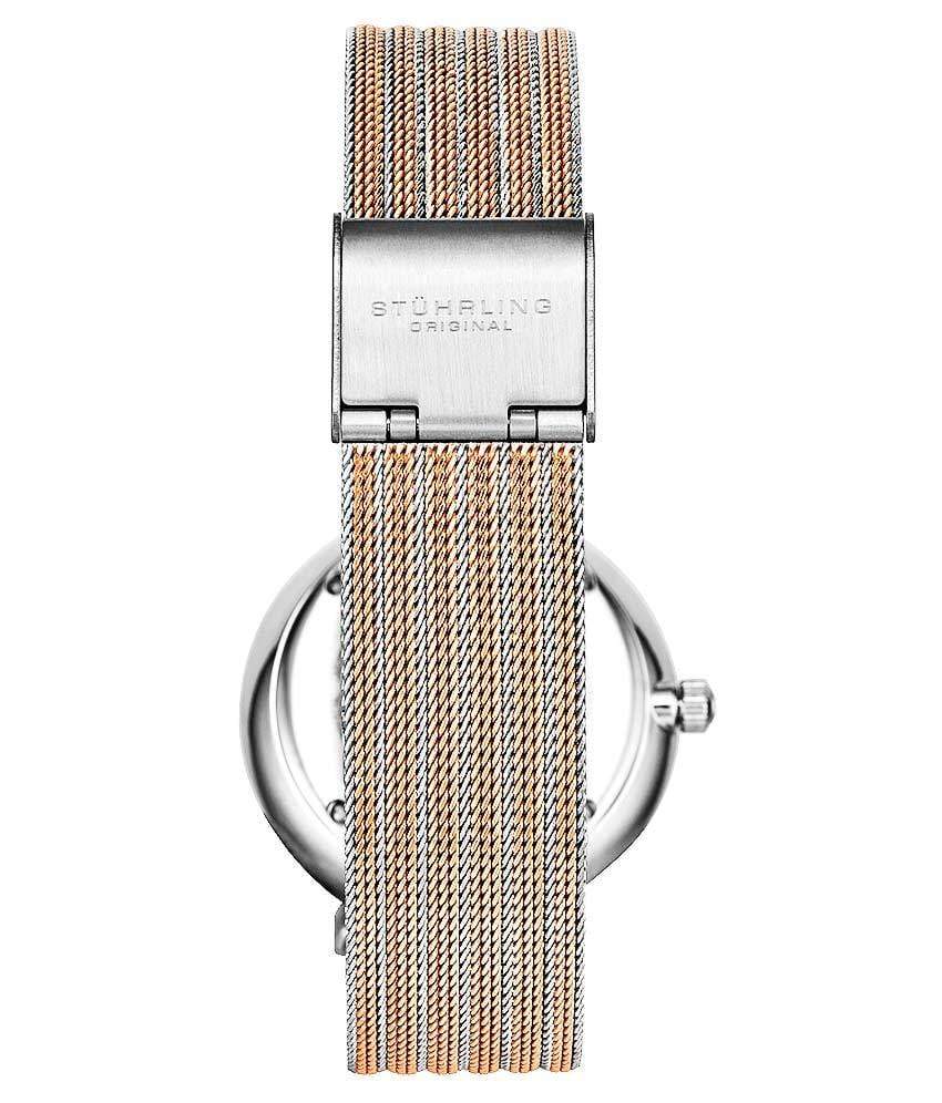 Blue Dial / Silver Case / Rose Band