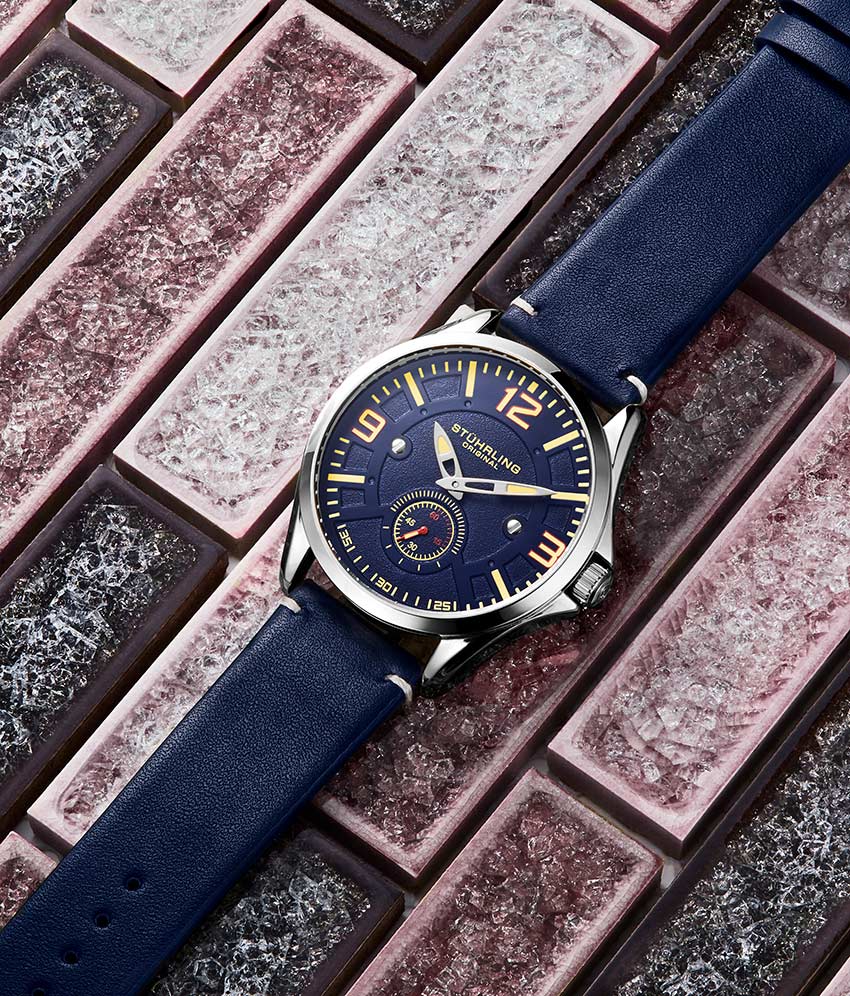 Blue Dial / Silver Case / Blue Band