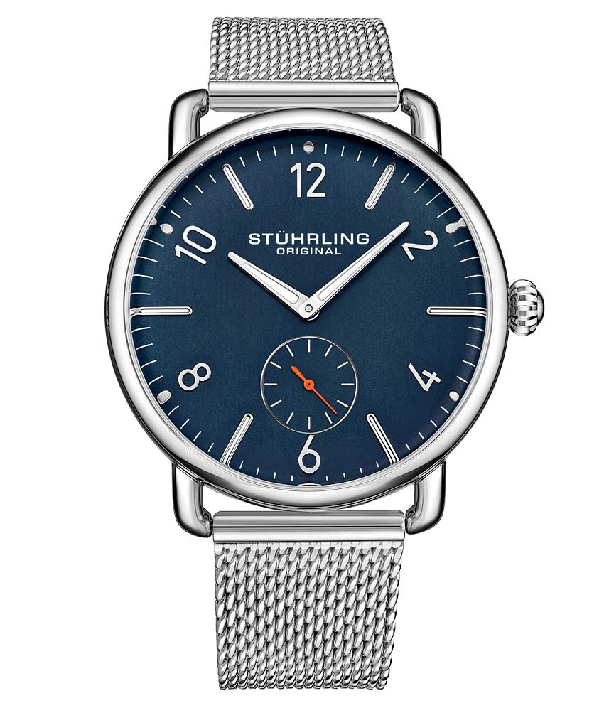 Blue Dial / Silver Case / Silver Band