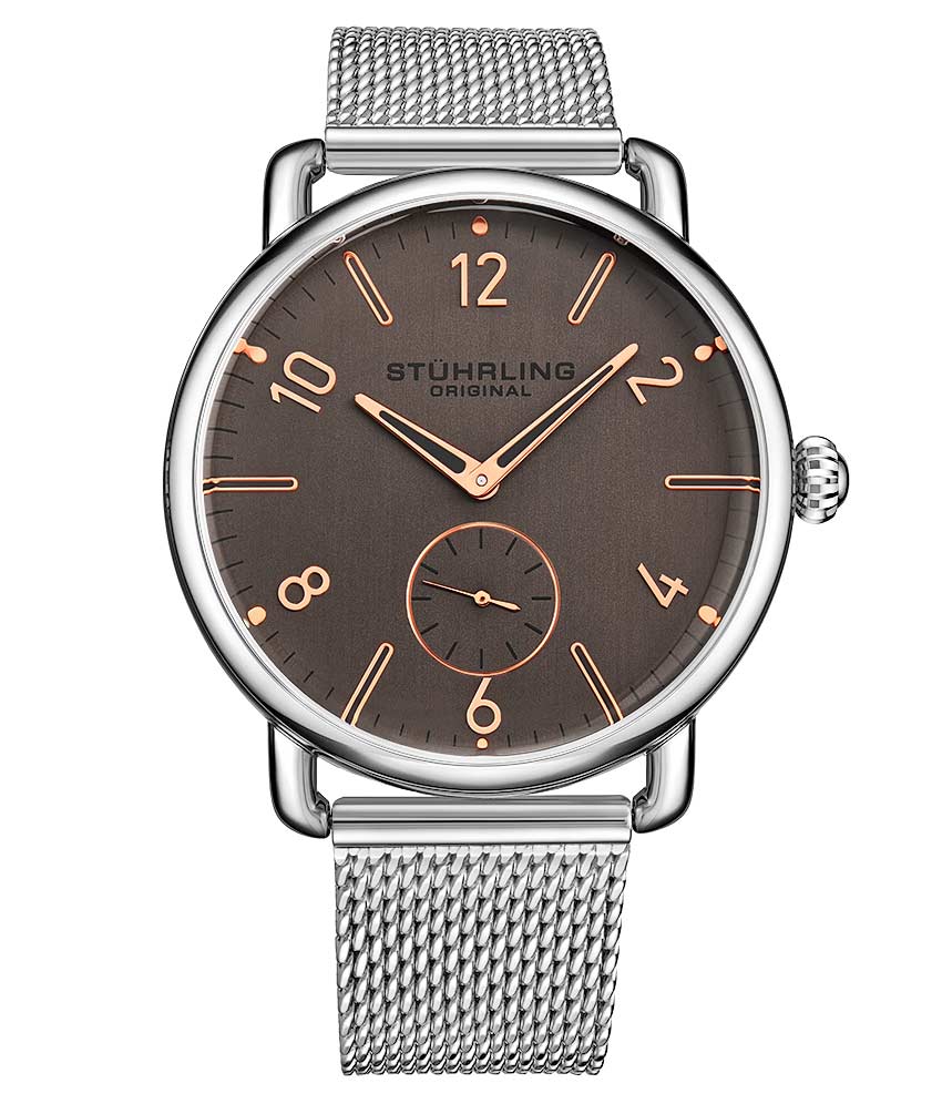 Coppertone Dial / Silver Case / Silver Band