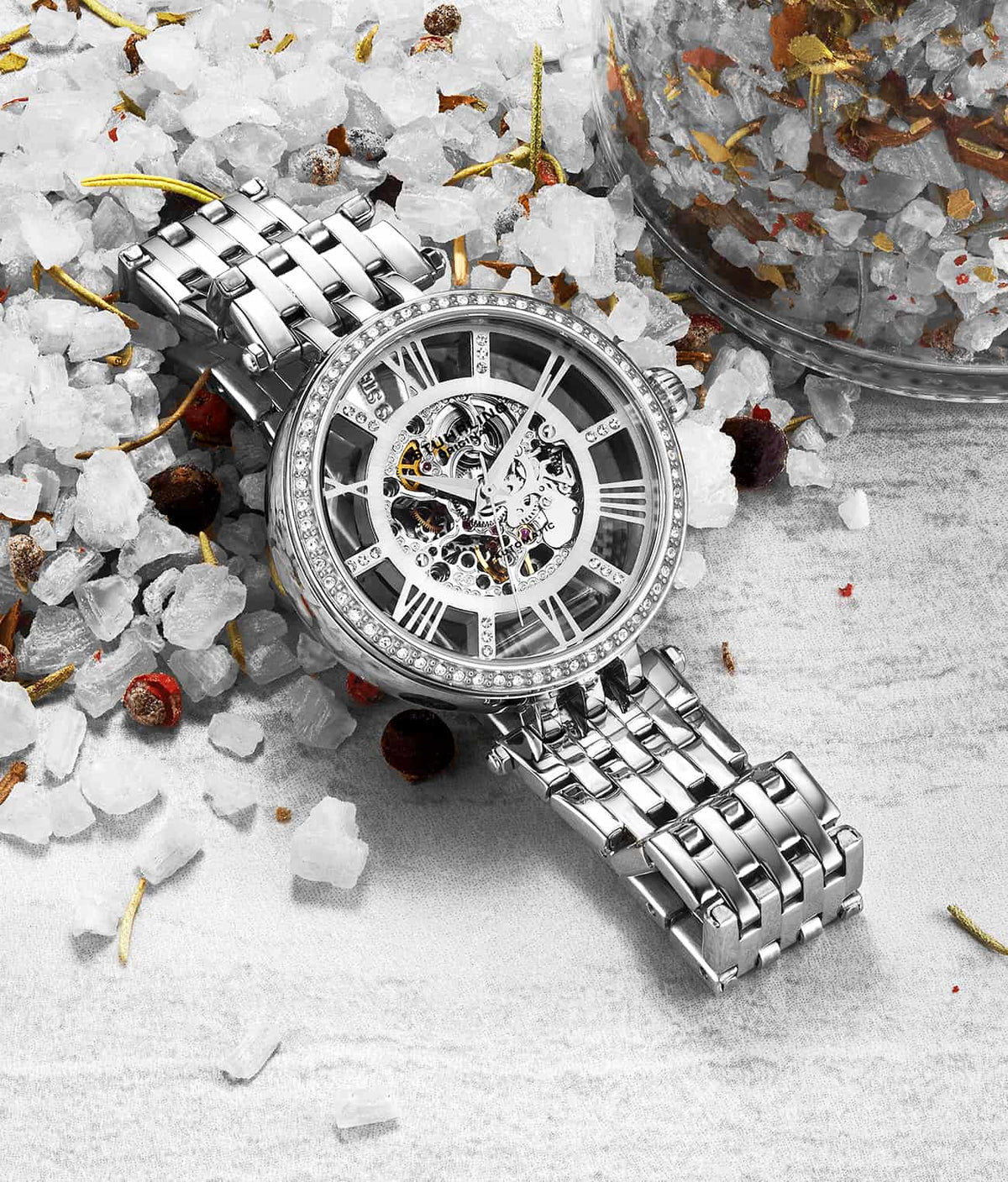 Silver Dial / Silver Case / Silver Band