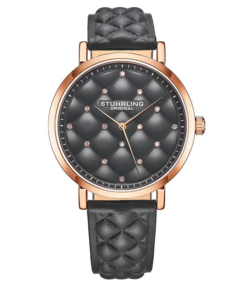 Gun Metal Grey Dial / Rose Case / Gun Metal Grey Band