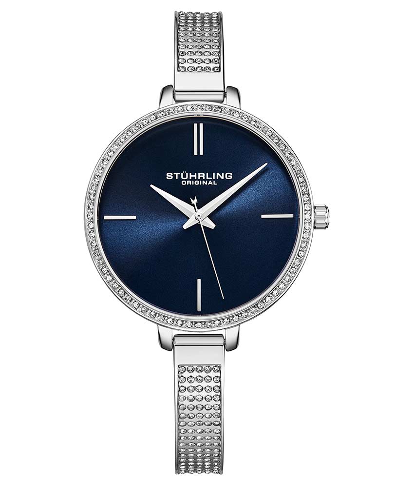 Blue Dial / Silver Case / Silver Band