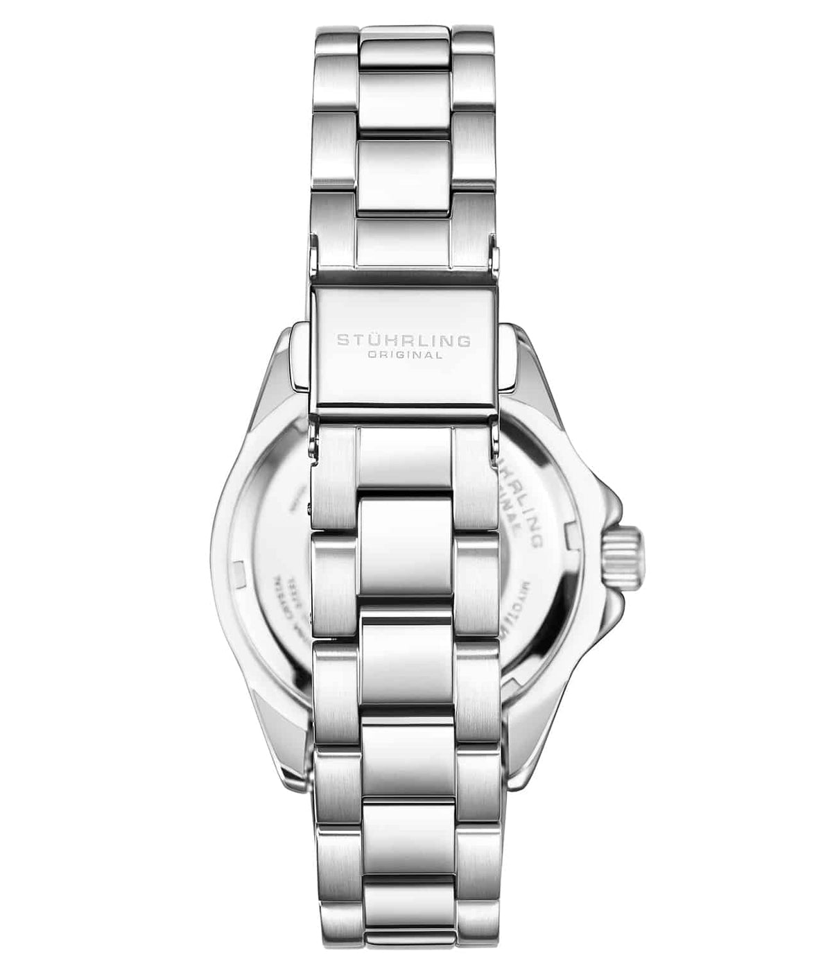 Pink Dial / Silver Case / Silver Stainless Steel Bracelet Silver Deployant Buckle