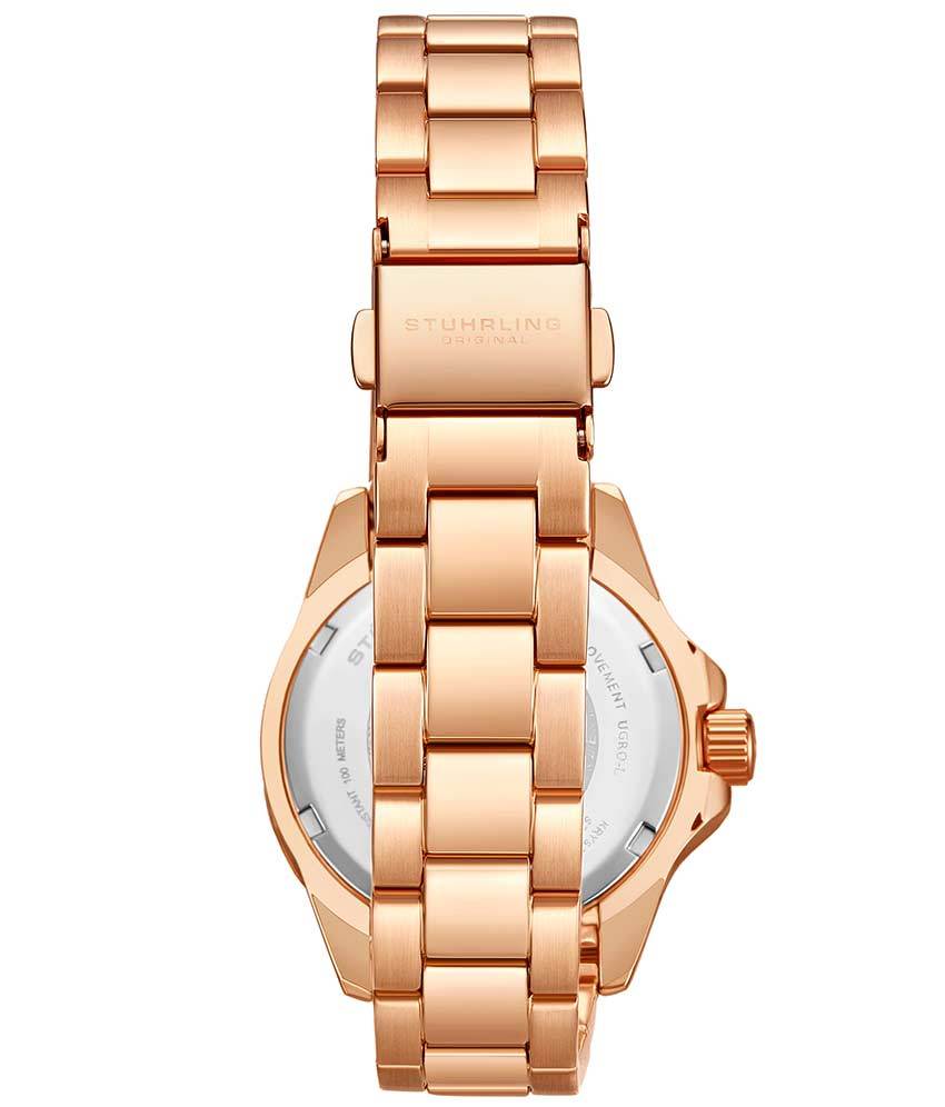 White Dial / Rose Case / Rose Band