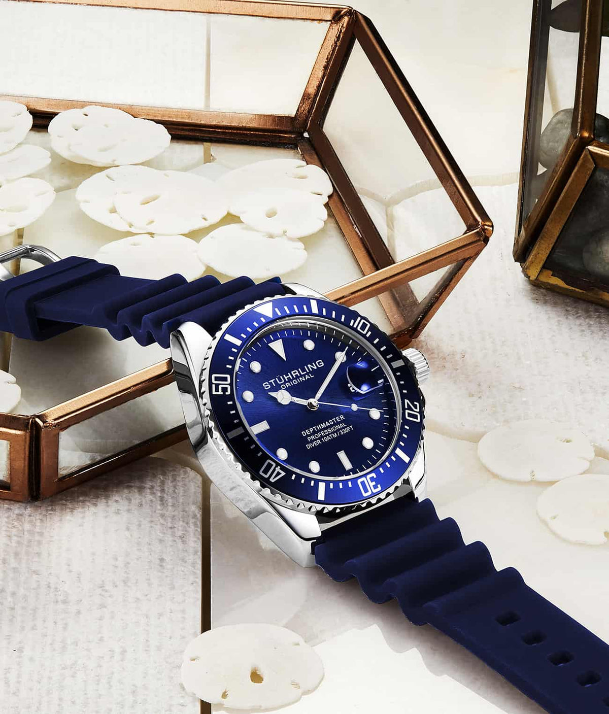 Blue Dial / Silver Case / Blue Band