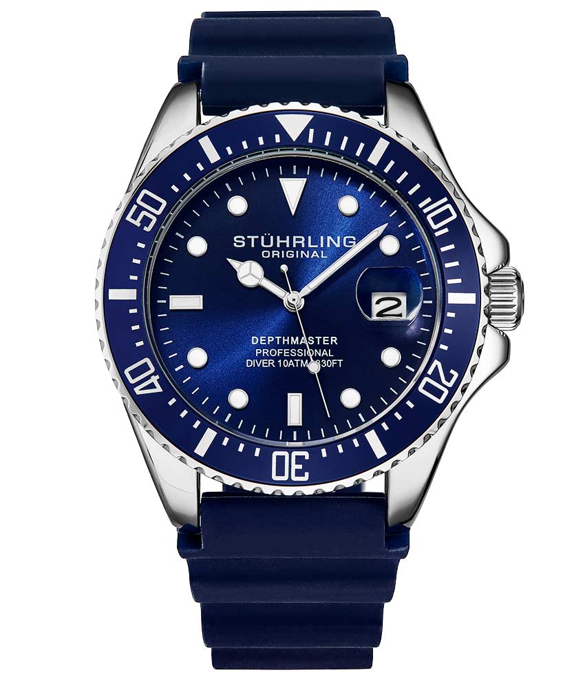 Blue Dial / Silver Case / Blue Band