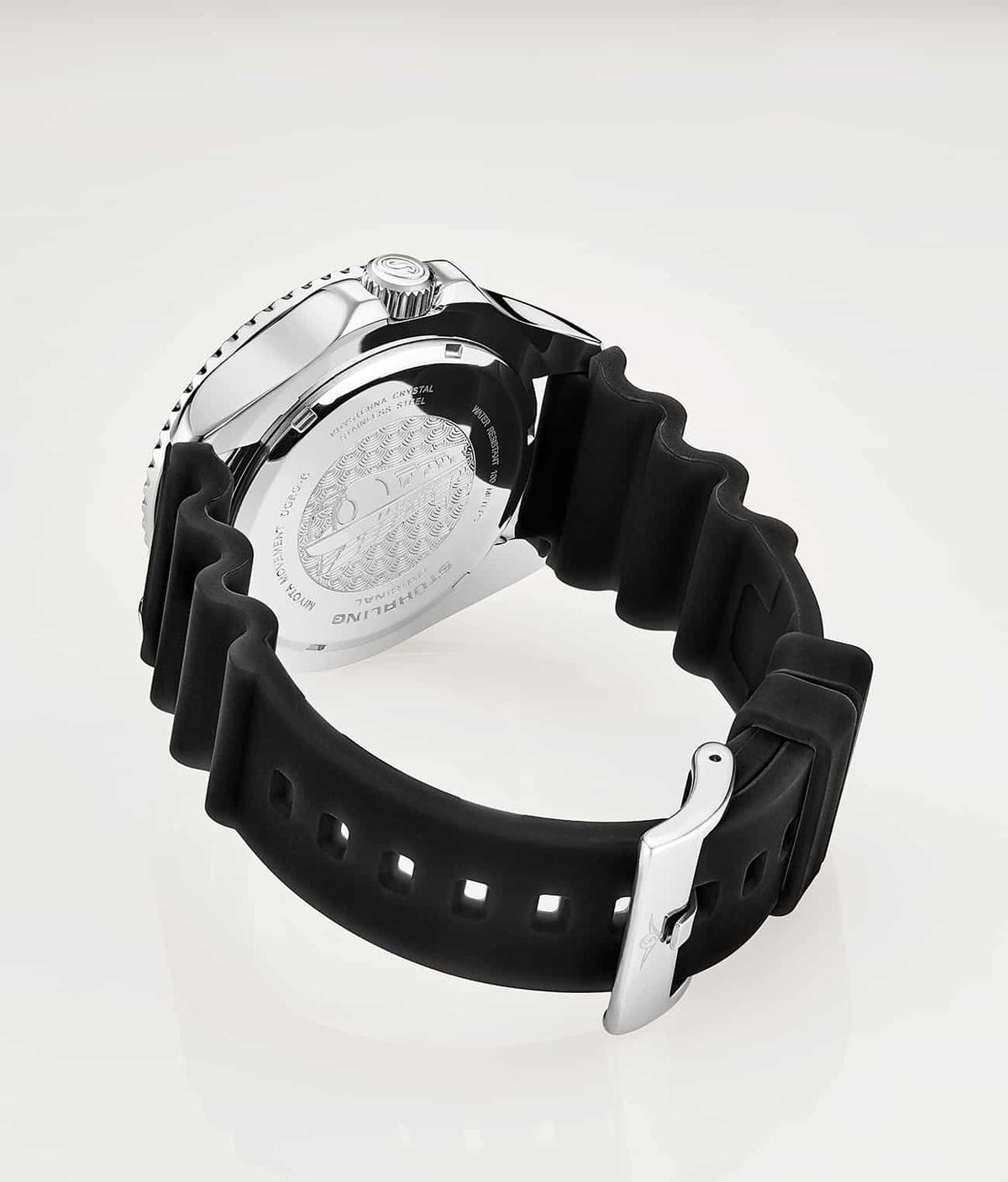 Black Dial / Silver Case / Black Band 2
