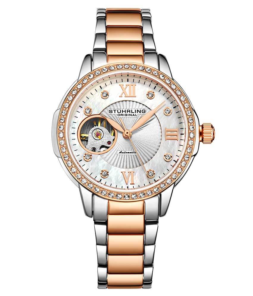 Silver Dial / Silver Case / Rose Band
