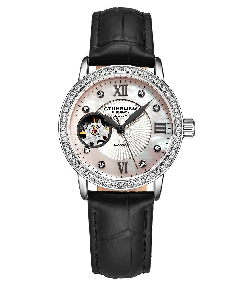 Silver Dial / Silver Case / Black Band