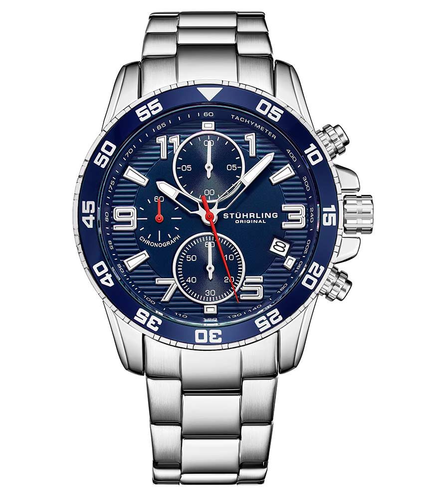 Blue Dial / Silver Case / Silver Band