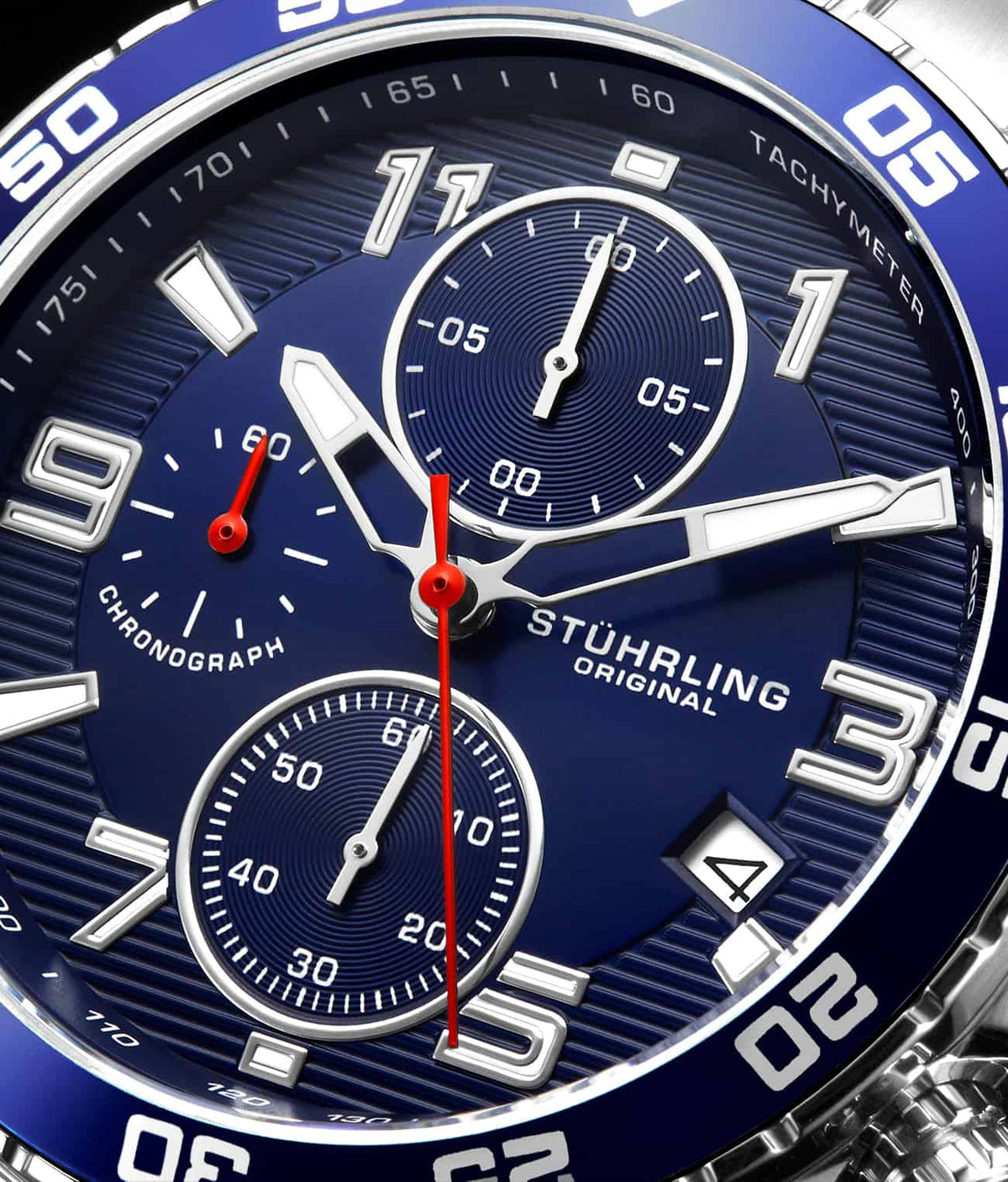 Blue Dial / Silver Case / Silver Band