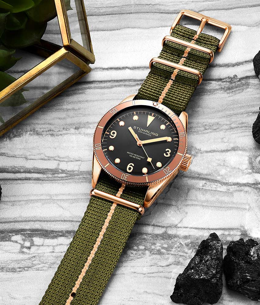 Black/Rose/Green