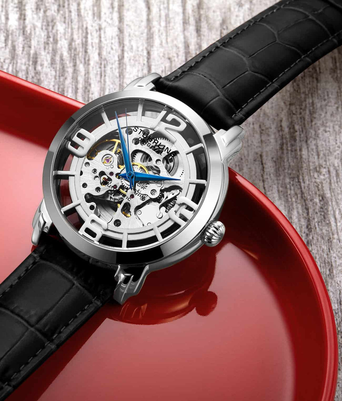 Silver Dial / Silver Case / Black Band