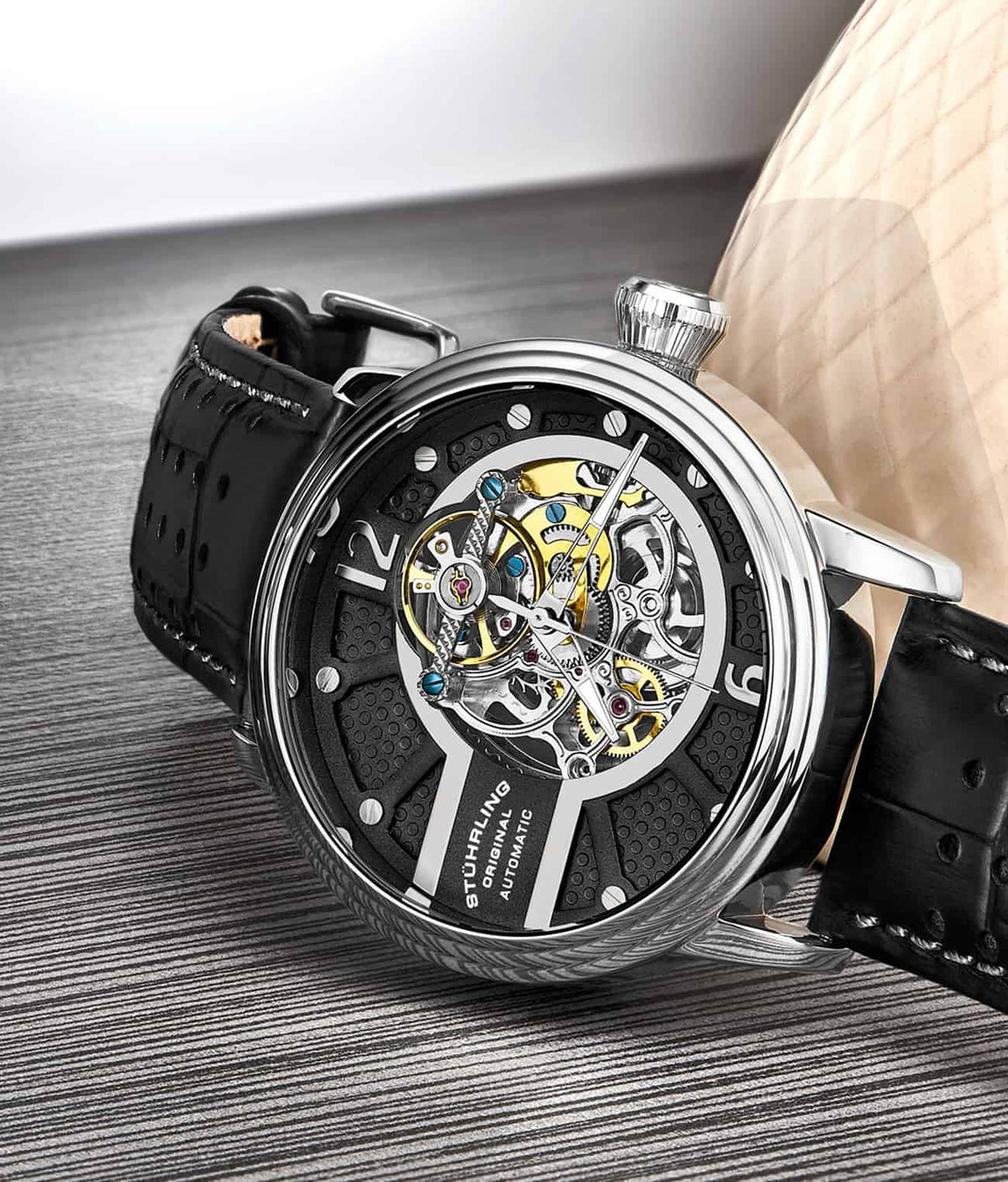 replacement Prospero 3971 Automatic 44mm Skeleton