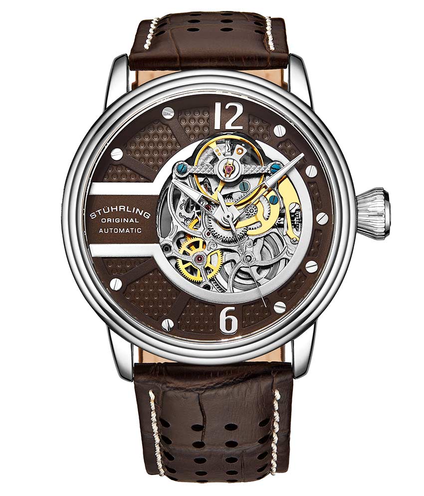 Brown/Silver/Brown