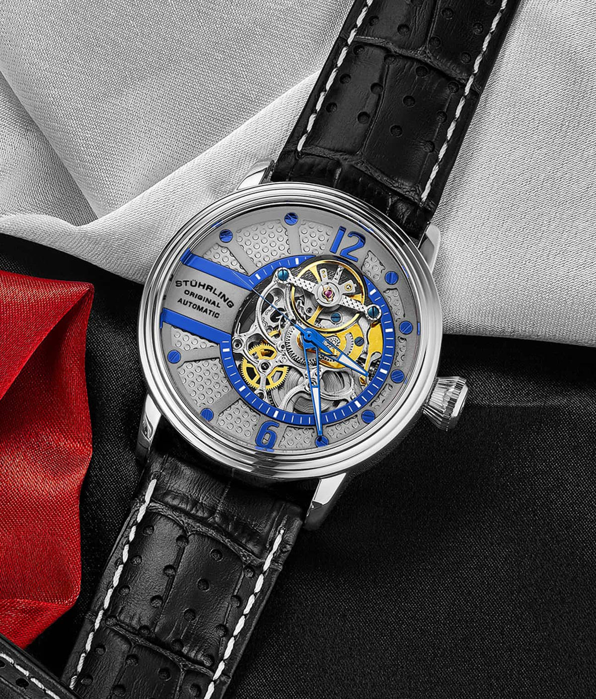 replacement Prospero 3971 Automatic 44mm Skeleton