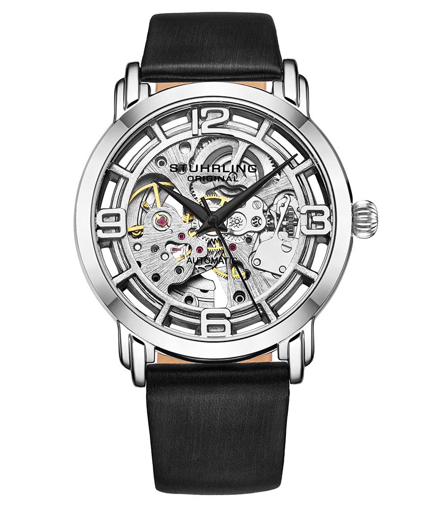 Silver Dial / Silver Case / Black Band