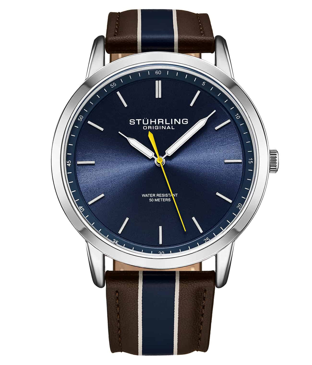 Blue Dial / Silver Case / Band