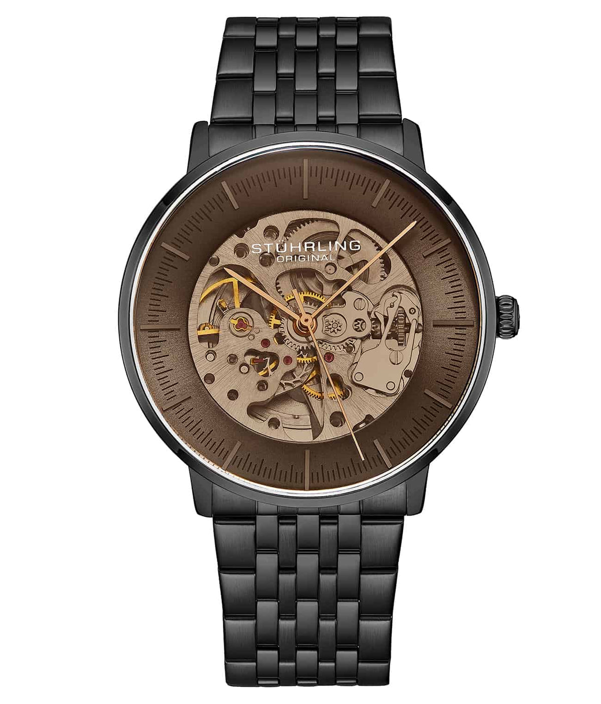 Black Dial / Black Case / Black Stainless Steel Bracelet Black Deployant Buckle