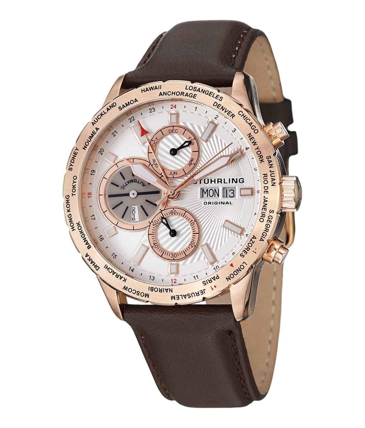 White/Rose/Brown