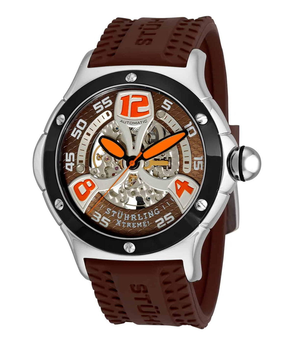 Brown/Silver/Brown