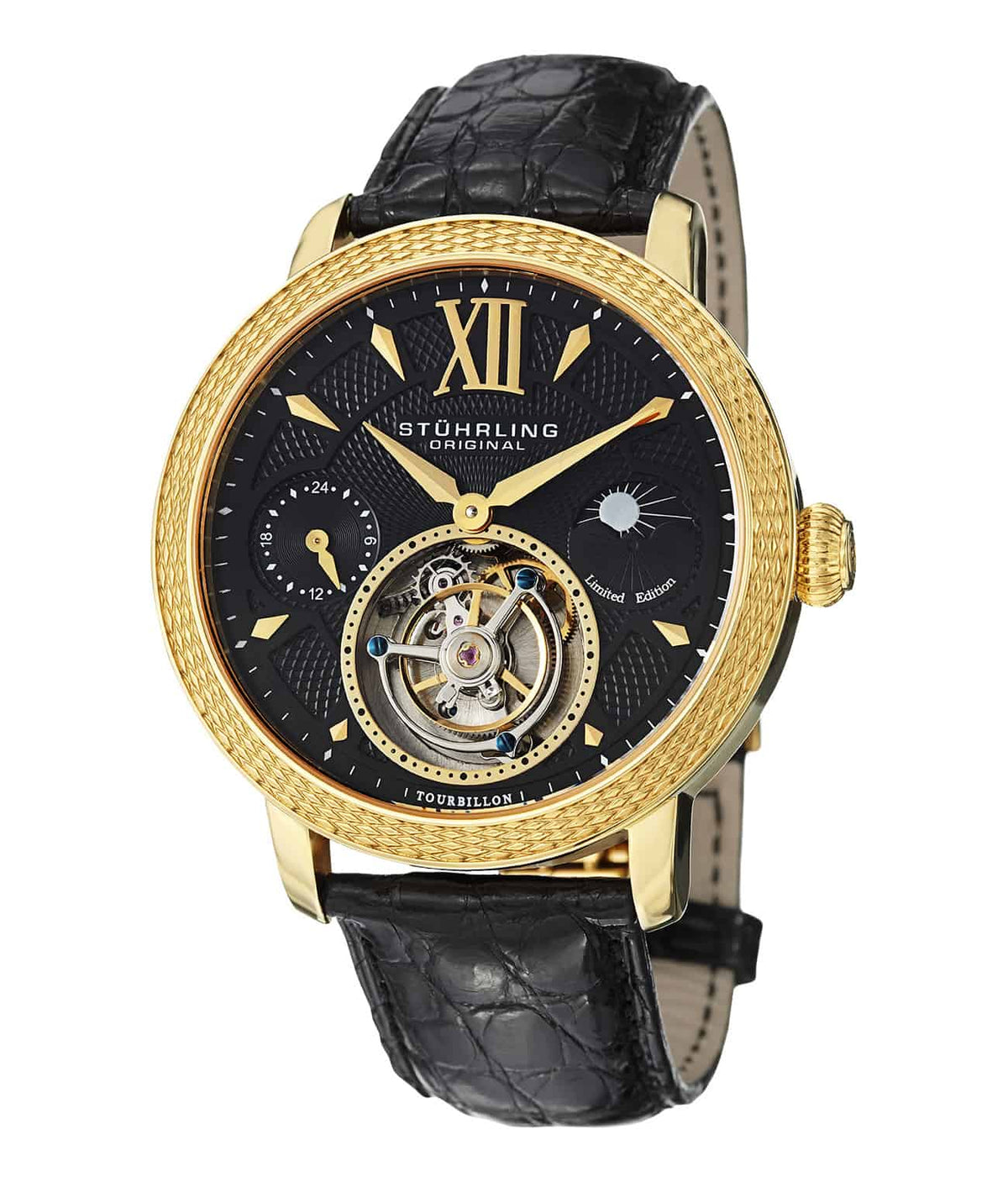 Black/Gold/Black