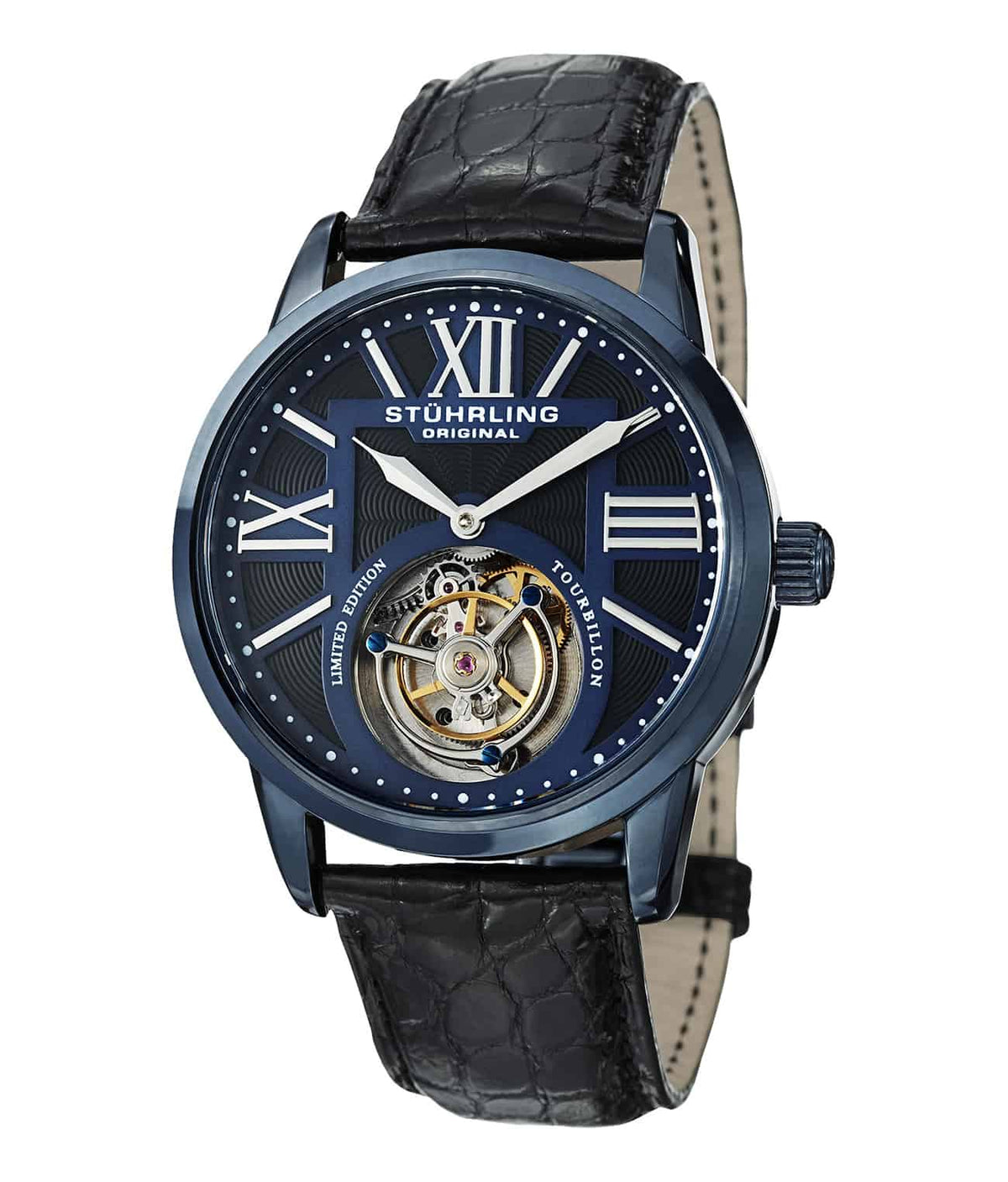 Blue Dial / Blue PVD Case / Black Band