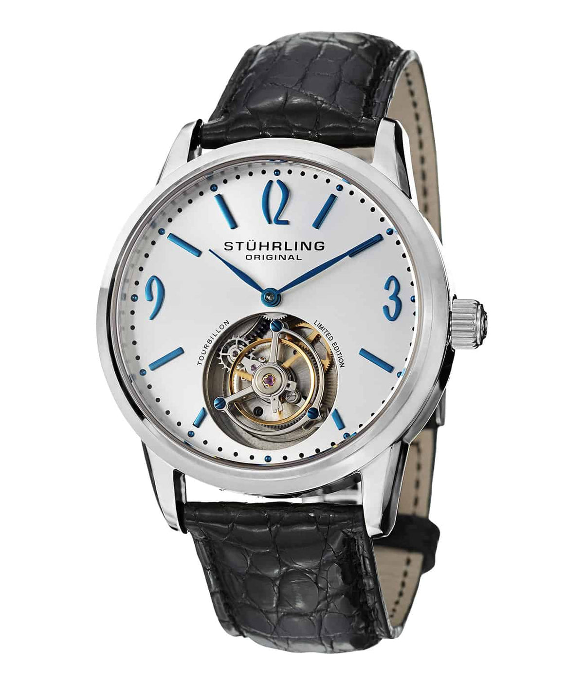 Silver Dial / Silver Case / Black Band