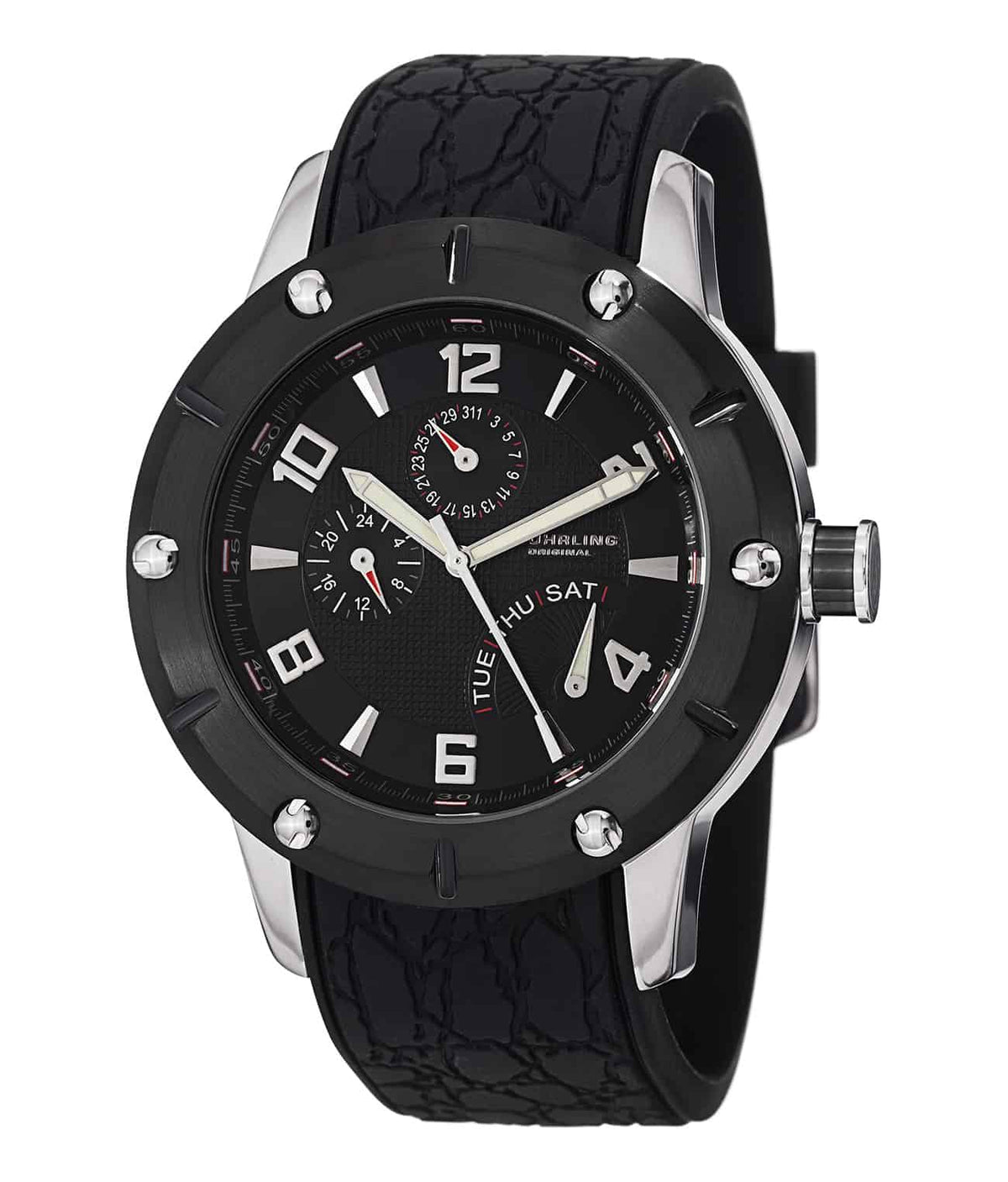Black/Silver/Black