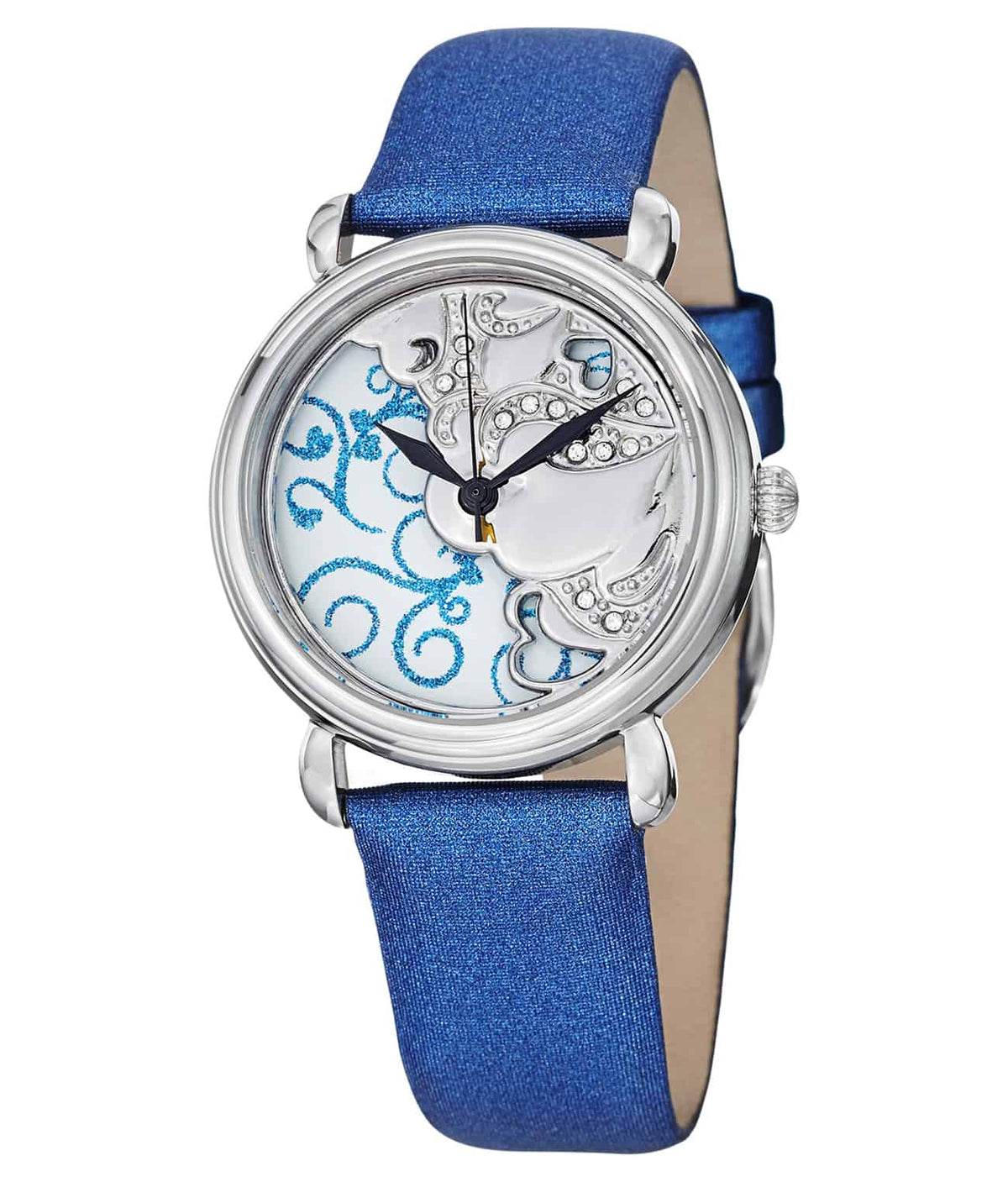 White/Silver/Blue