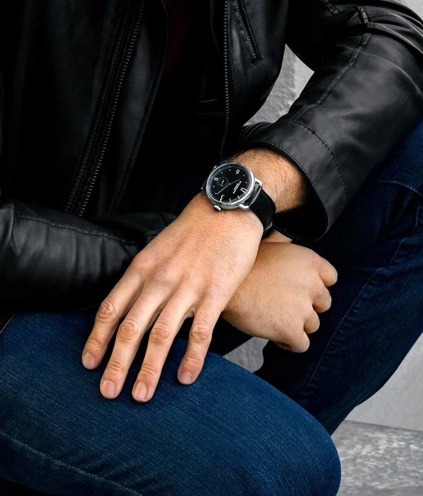 Black/Silver/Black