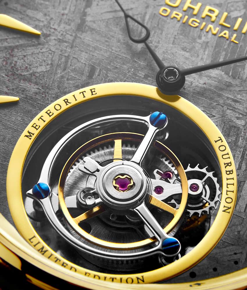 Grey Dial / Gold Case / Black Band