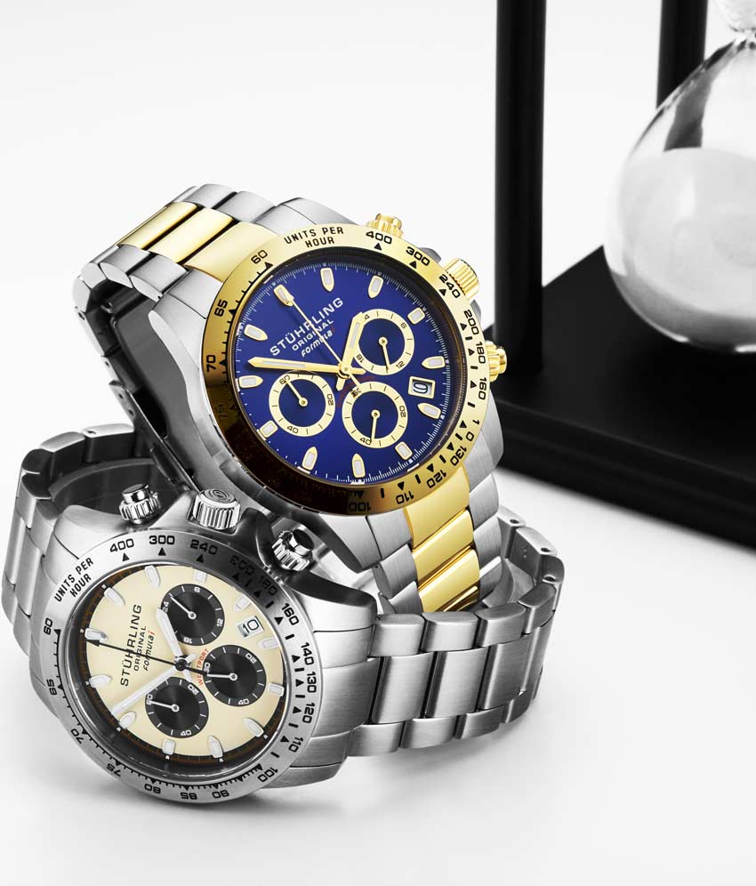 Ivory Dial / Silver Case / Silver Band