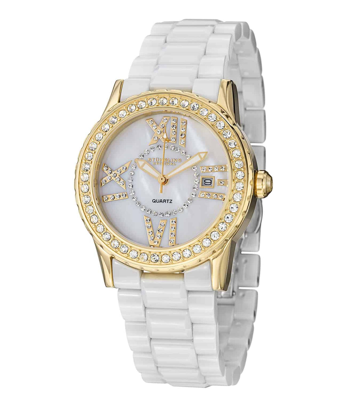 White/Gold/White
