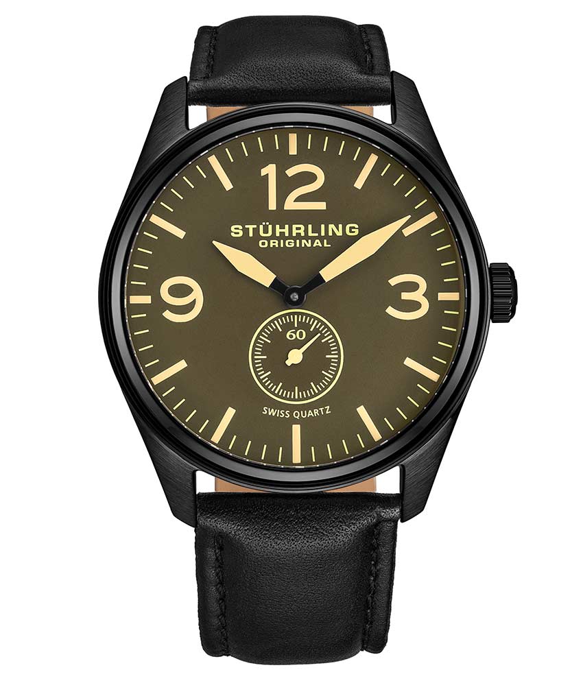 Brown Dial / Black PVD Case / Black Band