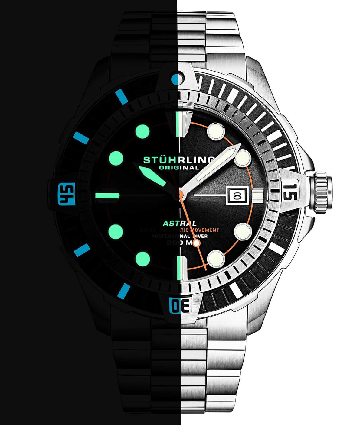 Swiss Automatic Astral 1005 45mm Watch