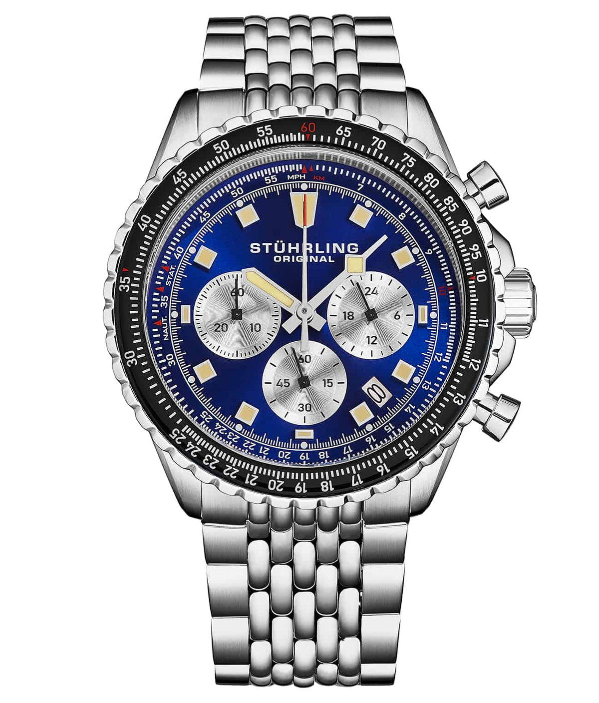 Japanese Chronograph RaceWay 1010 44mm Quartz Watch