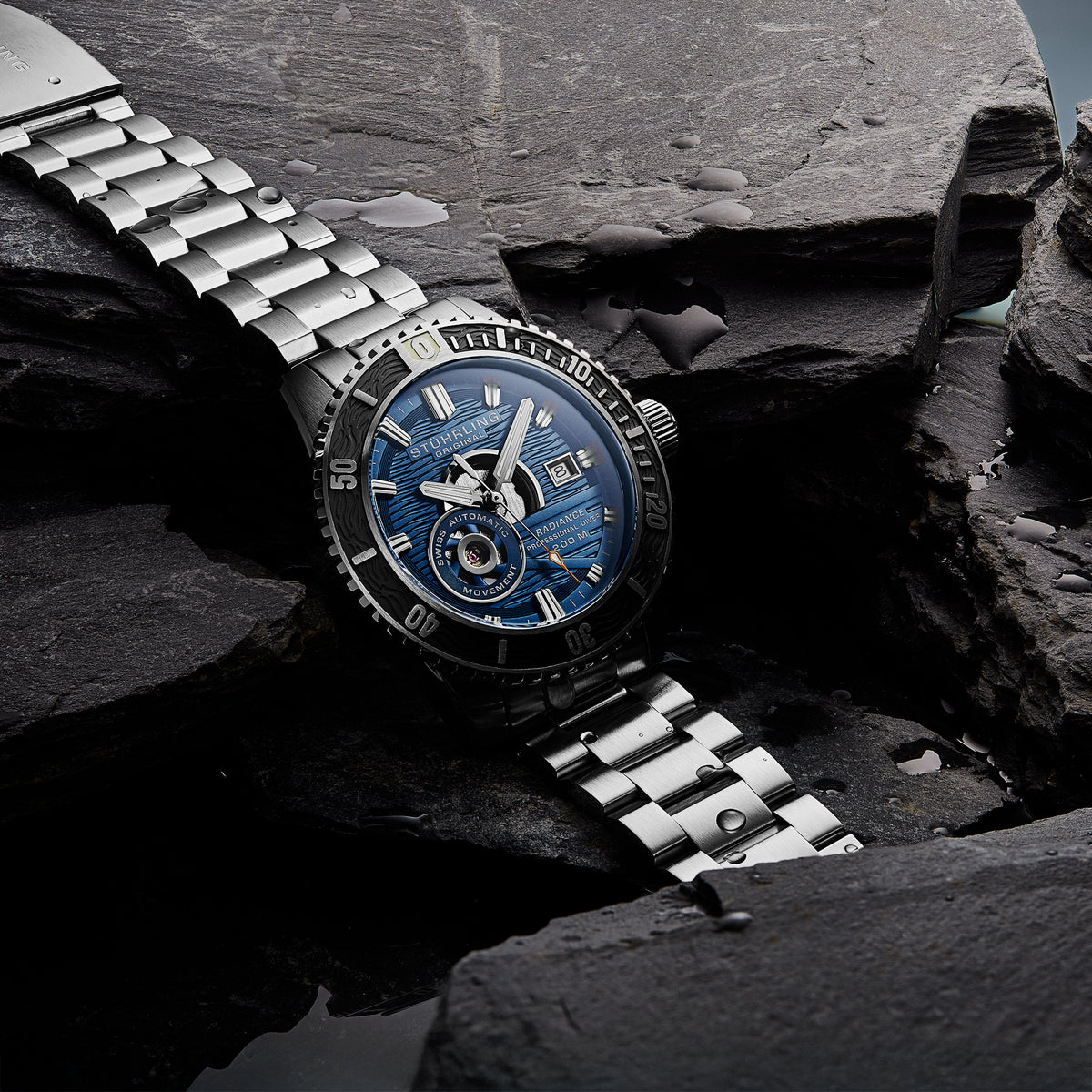 Stührling Radiance 1013 Automatic 44mm Skeleton