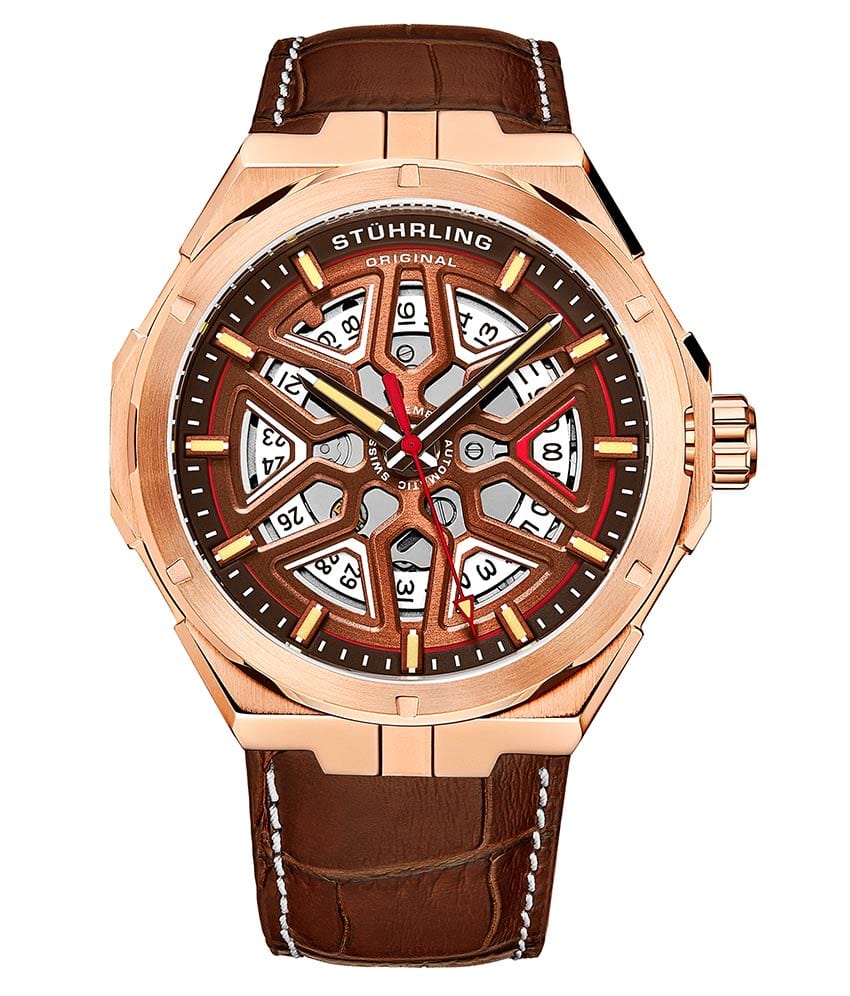 Swiss Automatic Gio 379 41mm Skeleton