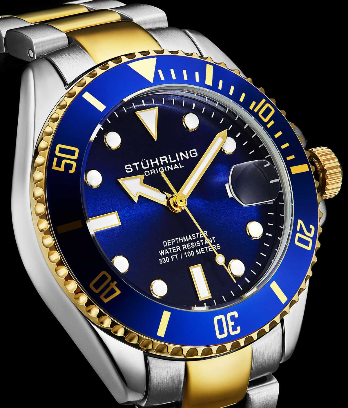 Swiss Quartz Depthmaster 40mm Dive Watch
