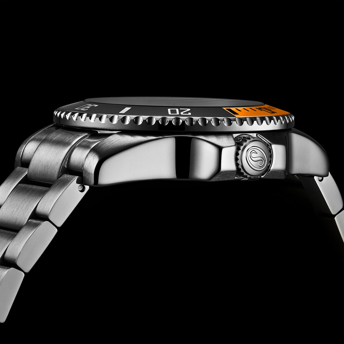 Stührling Depthmaster Heritage 4058 Swiss Quartz 42mm