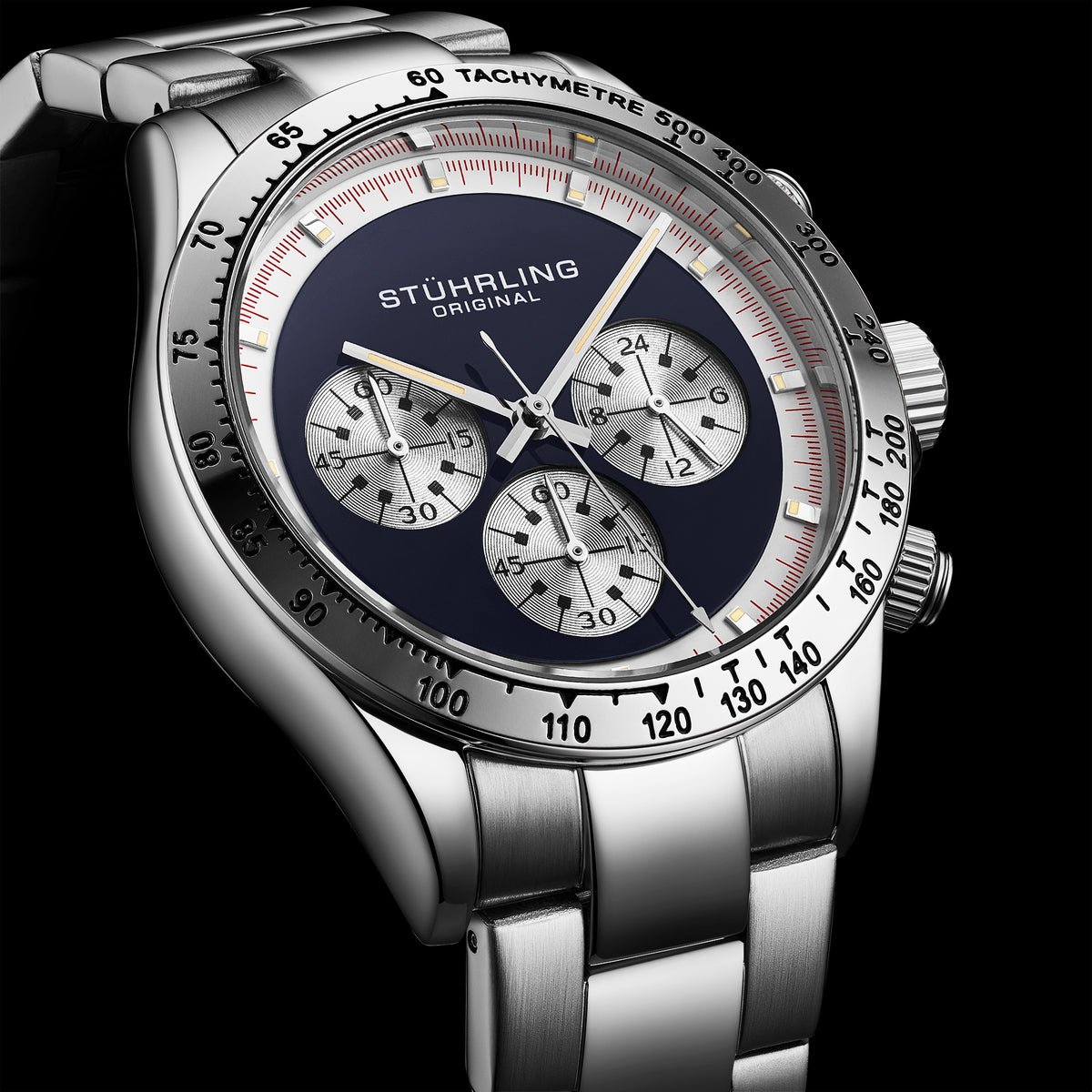 Stührling Chronomark 4066 Mens 40mm