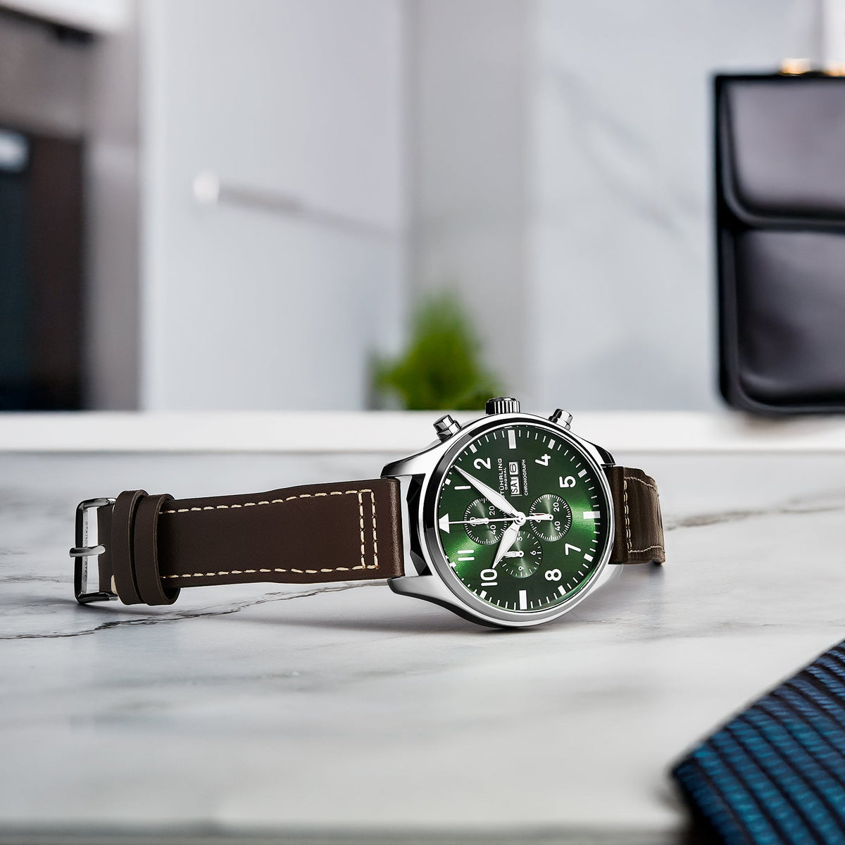 Stührling Navigator Chrono 4075 Men's 43mm