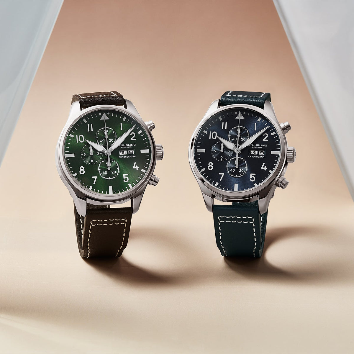 Stührling Navigator Chrono 4075 Men's 43mm
