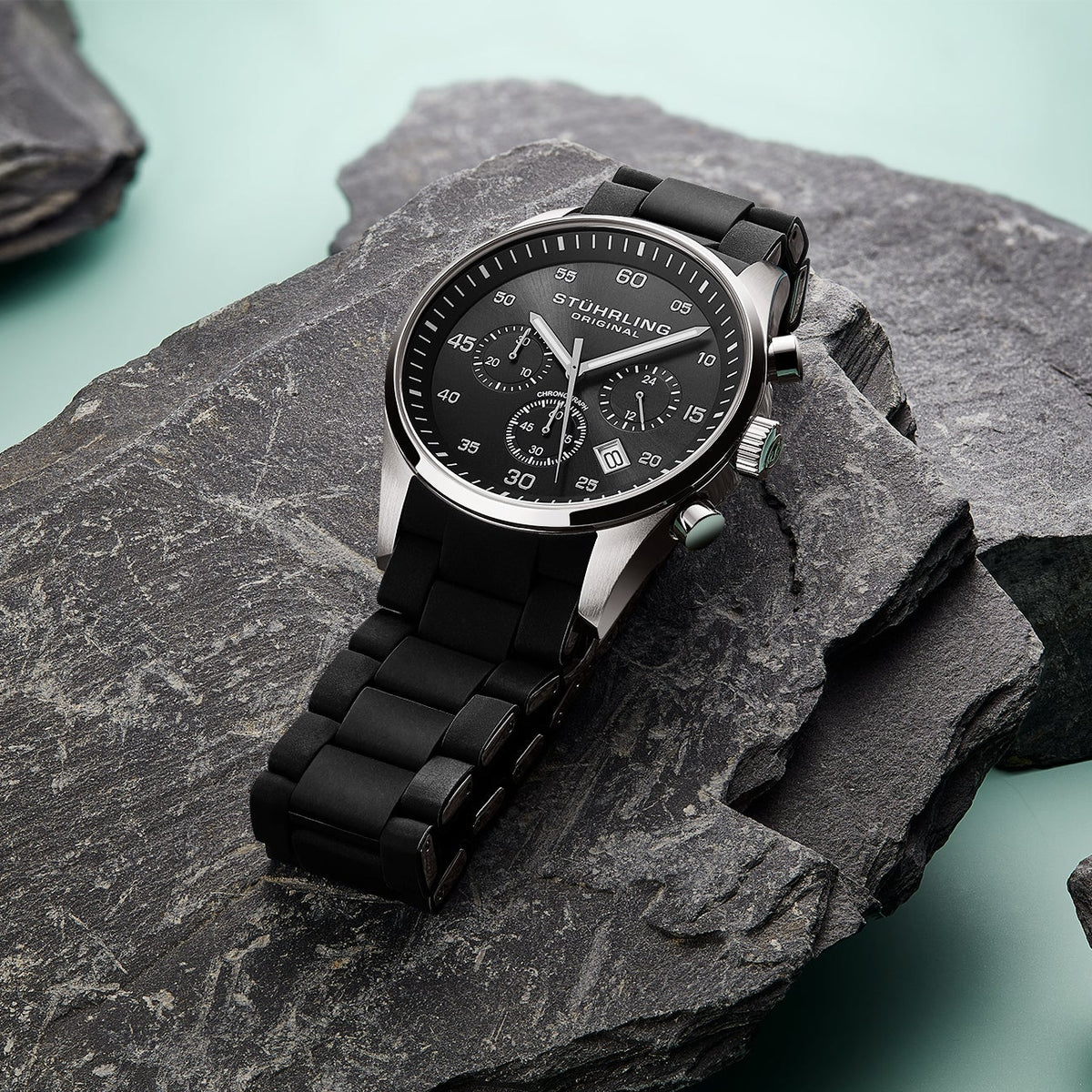 Stührling Velocity 4076 Mens Quartz 43mm